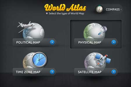 تطبيق World Atlas 2