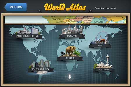 تطبيق World Atlas 2 تطبيق World Atlas 2