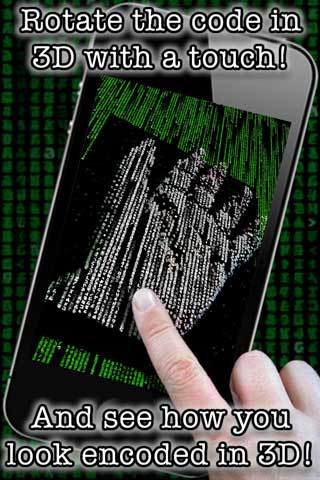 تطبيق لتشفير الصور على طريقة Matrix تطبيق لتشفير الصور على طريقة Matrix