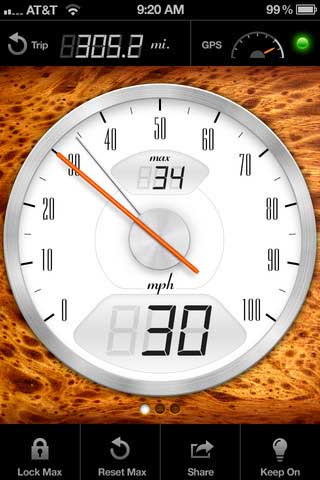 تطبيق Speedometer