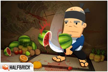 اللعبة الشيقة Fruit Ninja