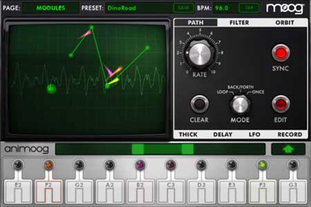 تطبيق Animoog