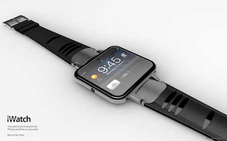 فكرة: ساعة يد تشبه جهاز الايفون بعروضها