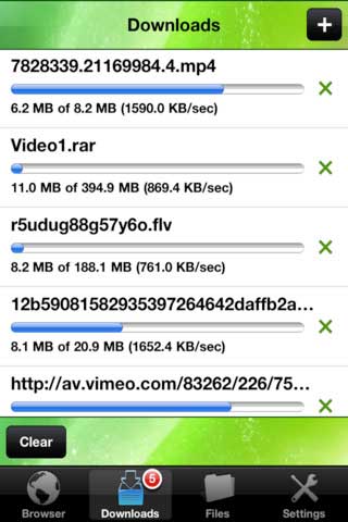 تطبيق iDownload Plus لتحميل البرامج