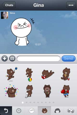 تطبيق Line