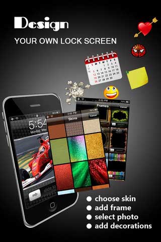 تطبيق Lock Screen Designer Free