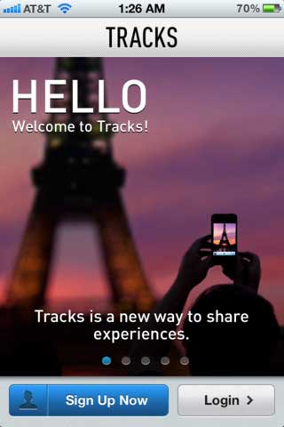 تطبيق Tracks تطبيق Tracks