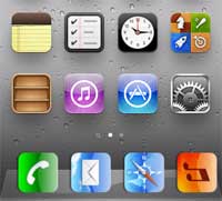 السيديا: أداة للتحكم بإيقونات الـ Dock للايفون