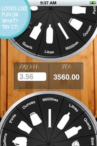 تطبيق Kitchen Dial تطبيق Kitchen Dial