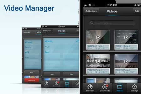 تطبيق iBolt Video Downloader & Manager