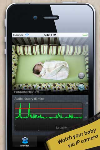 Baby Monitor for IP Camera Baby Monitor for IP Camera