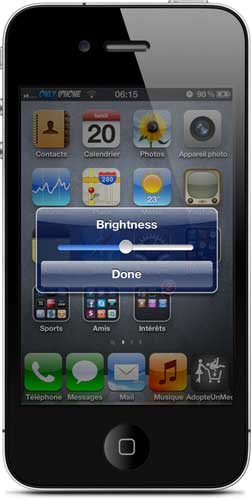 اداة QuickBrightness