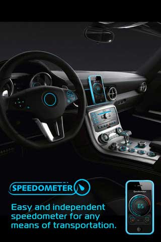 تطبيق Speedometer By Whiteape