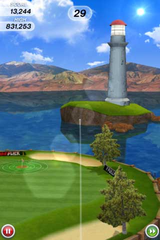 لعبة Flick Golf