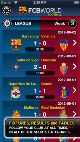 تطبيق FCB World