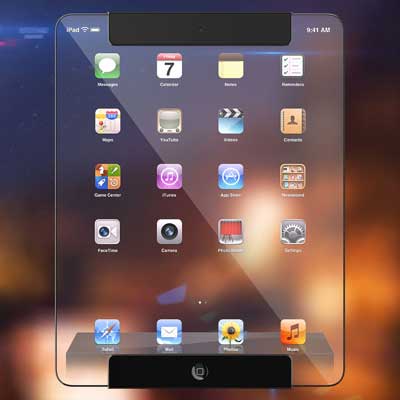 تصور مستقبلي لجهاز الايباد القادم من صنع شركة ابل !