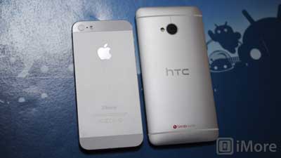 مقارنة: جهاز HTC One مقابل جهاز الايفون 5