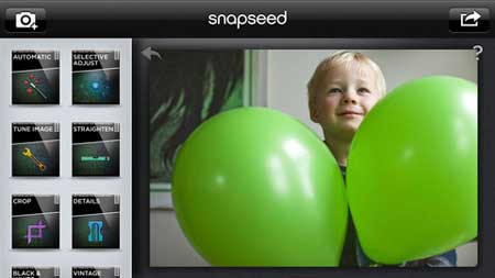 تطبيق Snapseed