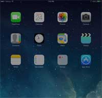هكذا تبدو النسخة iOS 7 من نظام ابل على جهاز الايباد !