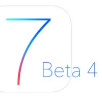 آبل تطلق النسخة التجريبية الرابعة من iOS 7