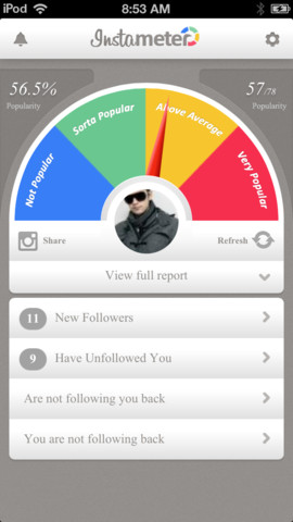 تطبيق Instameter
