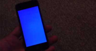 ظهور مشكلة "شاشة الزرقاء" في هاتف iPhone 5s ! 
