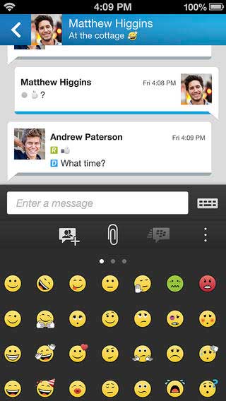 تطبيق بلاكبيري ماسنجر BBM