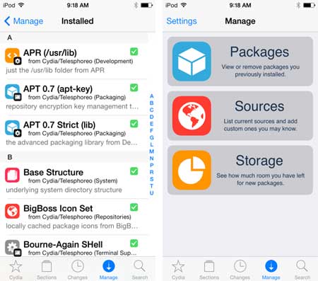 تحديث السيديا بروح IOS 7