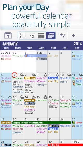 تطبيق Pocket Informant - Calendar & Tasks