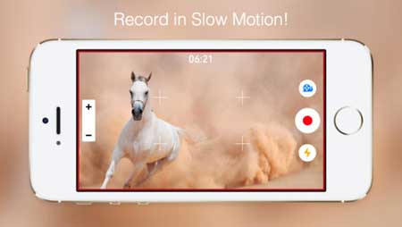 تطبيق SlowCam للتصوير البطيء