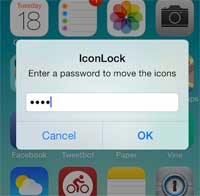 أداة IconLock7 لمنع تحريك وحذف التطبيقات