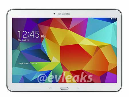 جهاز Galaxy Tab 4 10.1 الأبيض