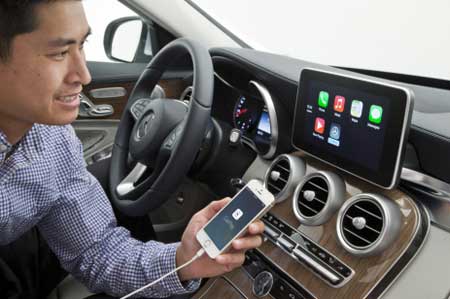 نظام CarPlay في السيارات