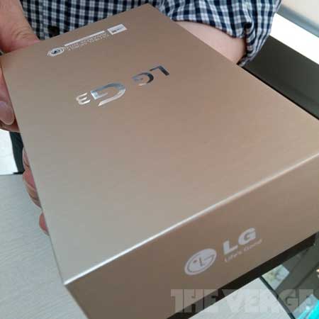 جهاز LG G3 الذهبي