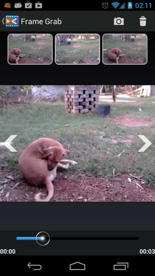 تطبيق AndroVid Video Editor