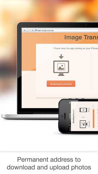 تطبيق Photo and Video Transfer over wifi app