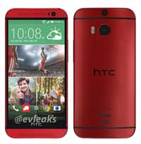 تسريب صورة جهاز HTC One M8 باللون الأحمر، شاهدوا