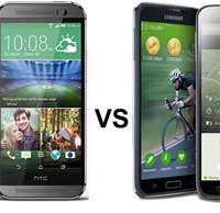 HTC One M8 أفضل من جالاكسي S5 ؟