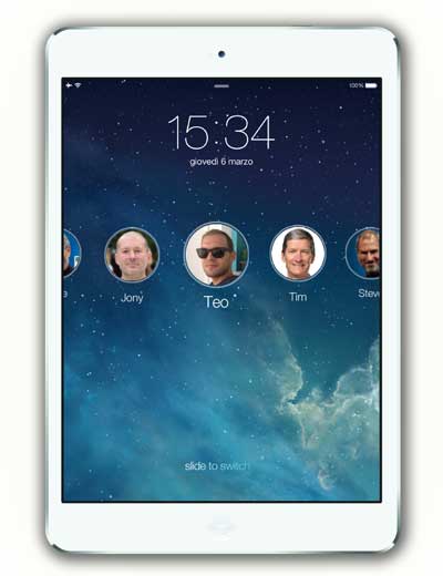 ميزة الحسابات المتعددة في iOS 8