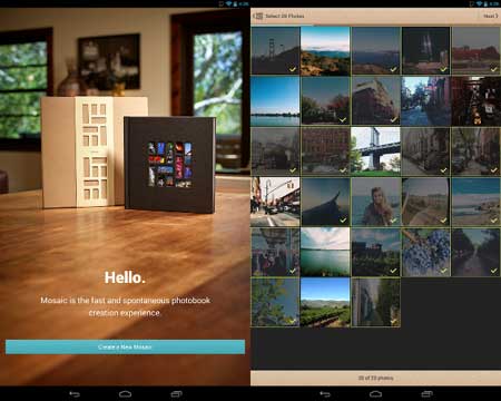 تطبيق Mosaic Photo Books