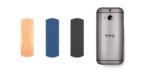 HTC تسخر من جهاز سامسونج جالاكسي S5
