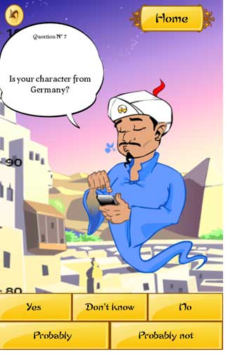 لعبة Akinator the Genie FREE