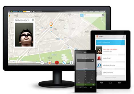 تطبيق Theftie - Find my phone لتتبع جهازك والتحكم فيه عن بعد