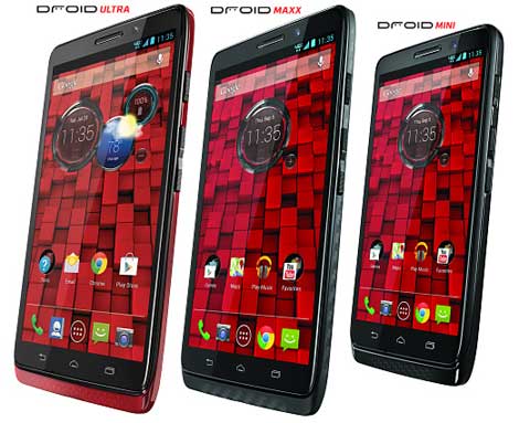 هواتف موتورولا DROID Ultra, Maxx, Mini تحصل على كيت كات 4.4.4