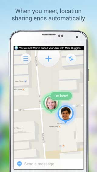 تطبيق Jink Beta لمعرفة مكان أصحابك للأندرويد