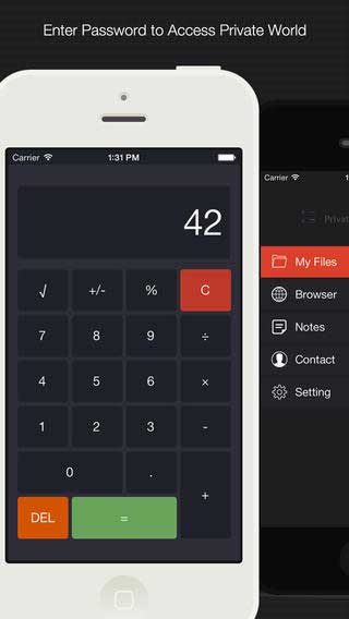 تطبيق Private Calculator لإخفاء ملفاتك الخاصة