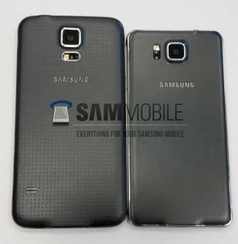 هاتف Galaxy S5 Alpha يظهر من جديد في صور حية