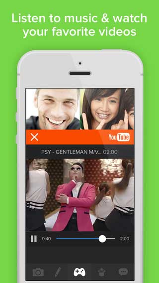 تطبيق Rounds Group Video Chat, Text and Audio Calls