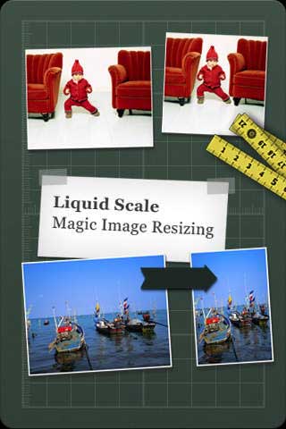 تطبيق Liquid Scale لتعديل الصور للأيفون
