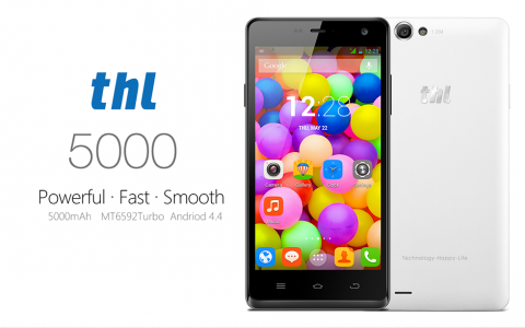 هاتف THL 5000 : هاتف ذكي مرتفع المواصفات ، رخيص الثمن ، مع مزايا رائعة !